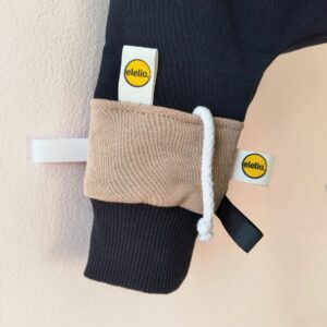 spodnieniemowlęce_nogawka_elelio spodenki sensoryczne niemowlęce elelio